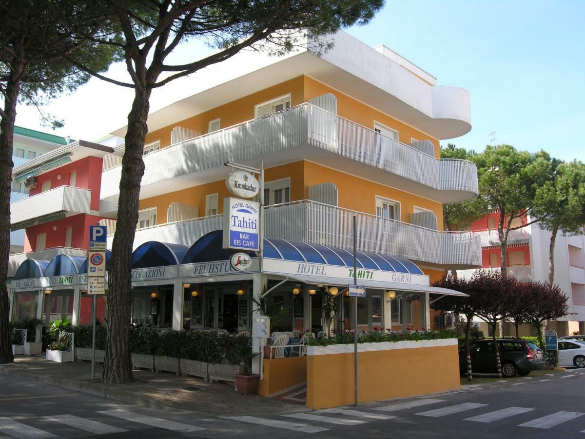 Hotel Garni Tahiti Бибионе Экстерьер фото