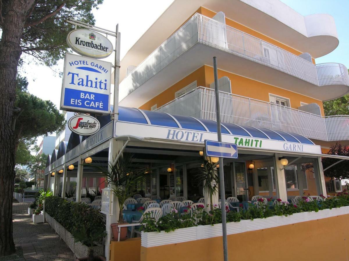 Hotel Garni Tahiti Бибионе Экстерьер фото